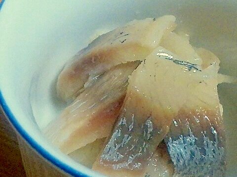 釣り魚！コノシロの酢漬け